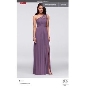 David’s bridal bridesmaid dress *plus*